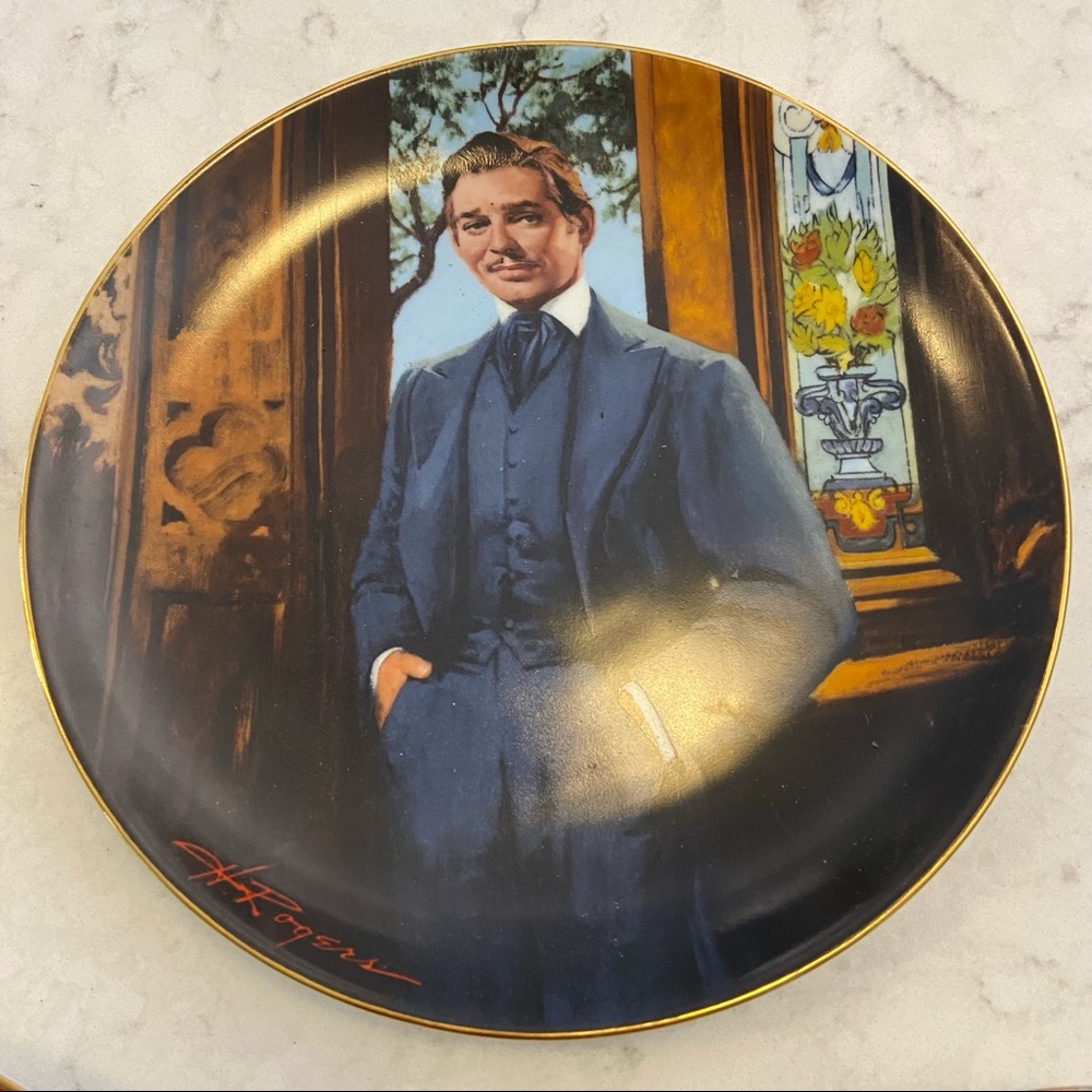 Gone With The Wind Golden Anniversary Series collector plate “Frankly My Dear”